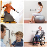 Shower Grab Bar 2 Pack,Stainless Steel Bathroom Grab Bar Shower Bath Handle G...