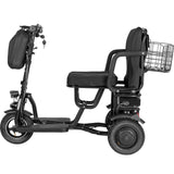 Mototec Folding Mobility Electric Trike 48V 700W Dual Power Motor Lithium Blackβ