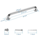 Shower Grab Bar 2 Pack,Stainless Steel Bathroom Grab Bar Shower Bath Handle G...