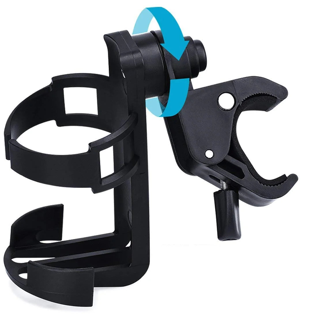 Rollator Cup Holder, Adjustable Universal Size Heavy Duty 360 Degree for Drive Medline Wheelchair Walker Bike