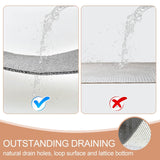 Shower Mats for Showers anti Slip for Elderly 17''X24'' Non Bath for inside Tub