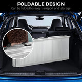 Portable Textured Aluminum Folding Wheelchair Threshold Ramp