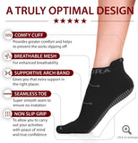 Grip Socks for Women & Men - Sticky anti Slip Non Skid - Perfect for Yoga, Pilates, Barre, Hospital, Labor