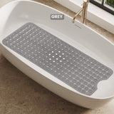 Non-Slip Bath Tub Mat (40 X 16)Inch Extra Long Antibacterial Bathroom Shower Mat