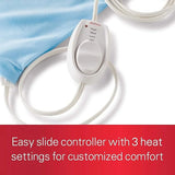 Heating Pad King Size 12 X 24-Inch, Color Blue