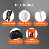 Leg Massager - Foot, Leg, Calf and Thigh Compression Massager for Circulation - with Heat and Compression Pain Relief for Foot & Knee Pain - Tall Extra Wide, Birthday Valentine?S Gift Her Him