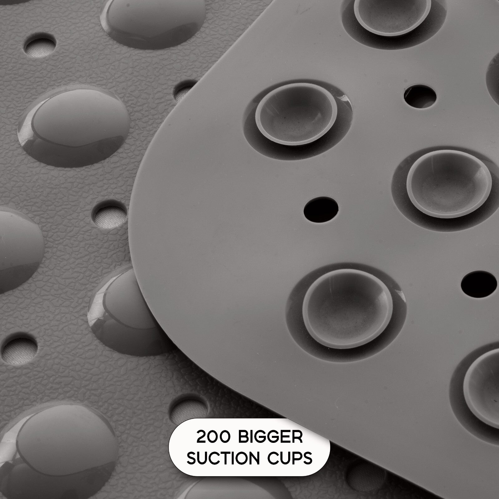 Non-Slip Bath Tub Mat (40 X 16)Inch Extra Long Antibacterial Bathroom Shower Mat