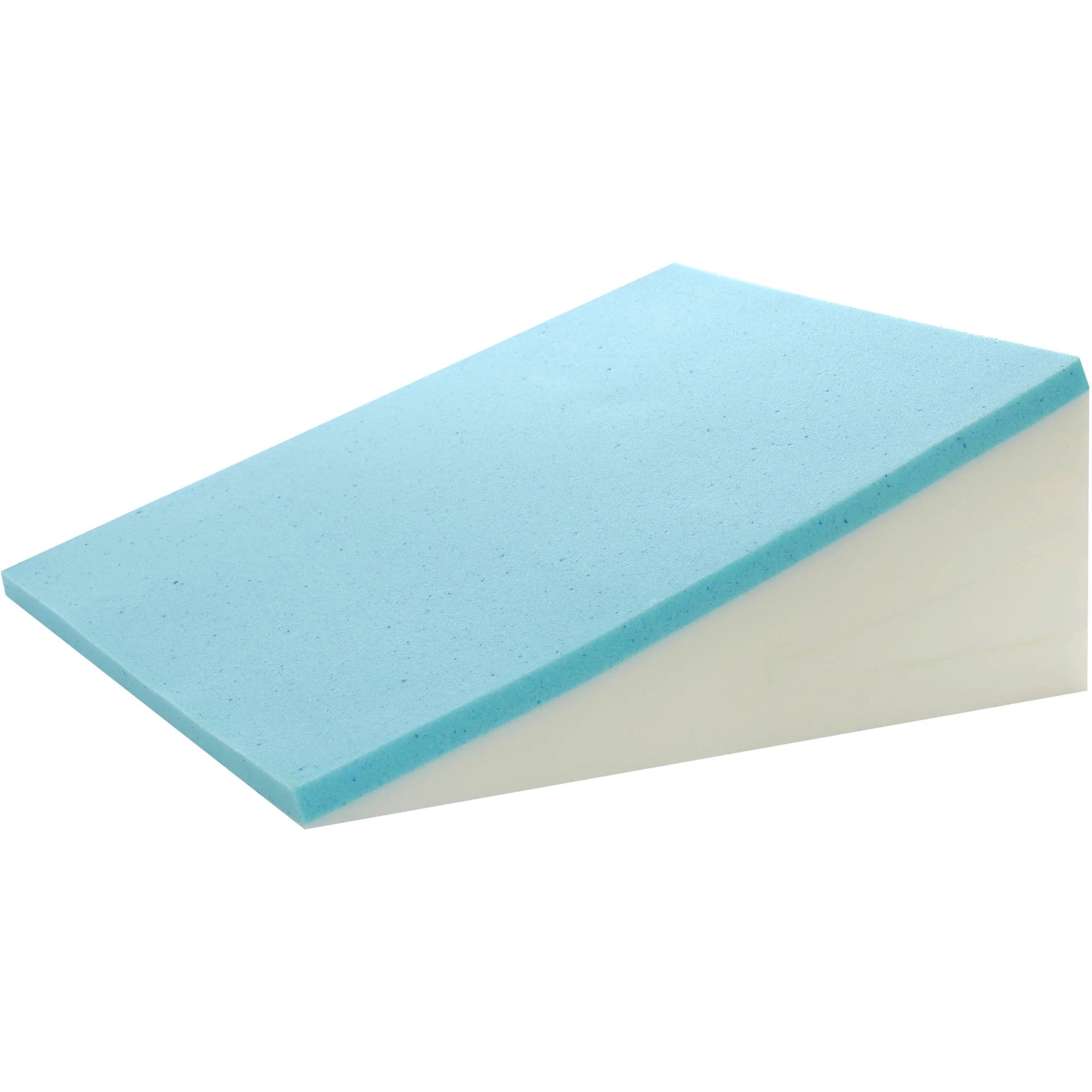Adjustable Memory Foam Wedge Pillow with Zip-Off Cover - Cooling Gel Foam