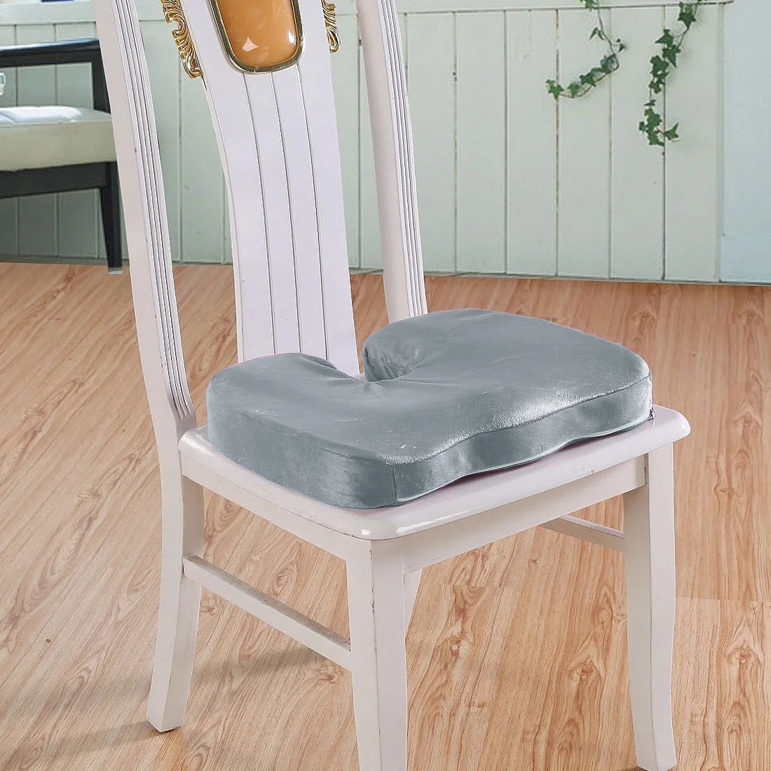Medium Firm Memory Foam Coccyx Seat Cushion Support Pillow Sciatica Pain Relief Car Office Chair