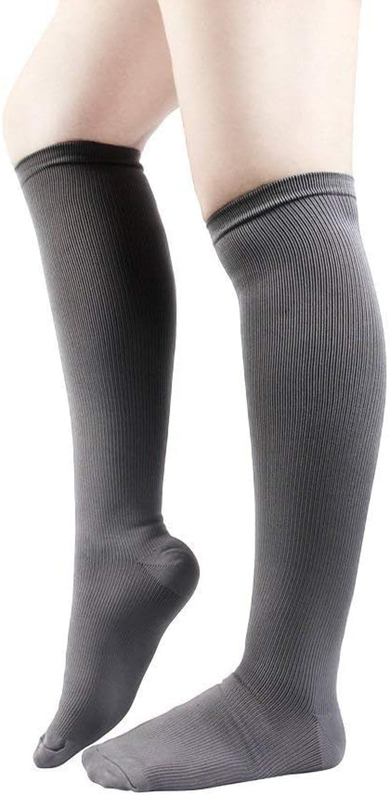 Graduated Compression Support Socks (3 Pair) Men Women Sports Medical