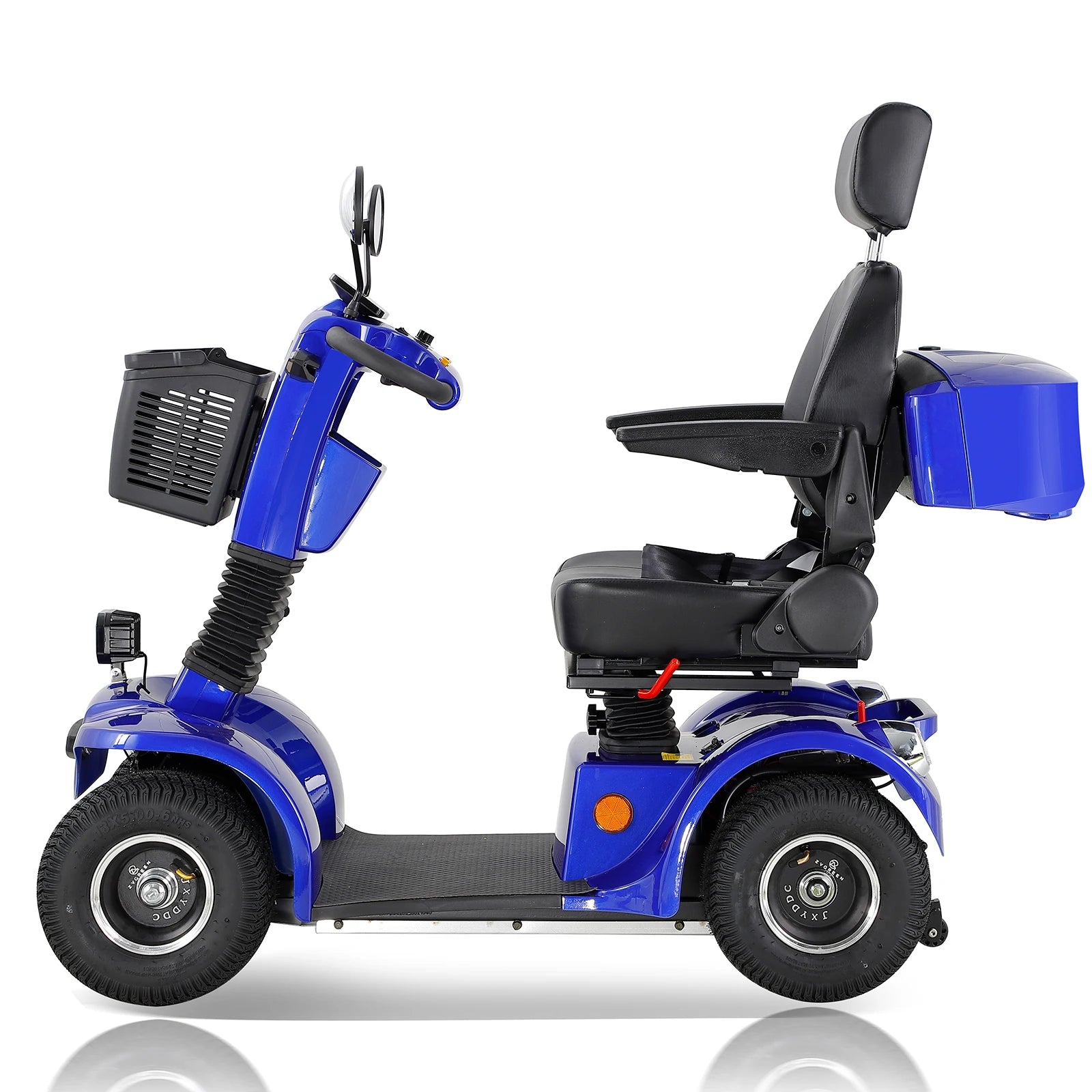 BSH Heavy Duty Mobility Scooter for Seniors with Electromagnetic Brake,800W Motor 330LBS Capacity Electric All Terrain Powered M