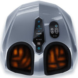 Shiatsu Foot Massager Machine - Deep Kneading, Shiatsu, Air Compression, and Heat Therapy - Touchscreen - 2 Wireless Remotes