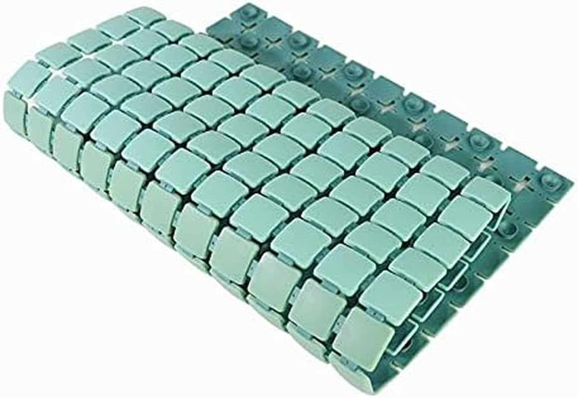 Anti-Skid Bath Shower Mats for inside Shower Bathroom Floor Bathtub Matt Washable Safety Shower Stall Mats Non Slip Kid'S Elder Bathroom Carpet Rug (Gradient Green)