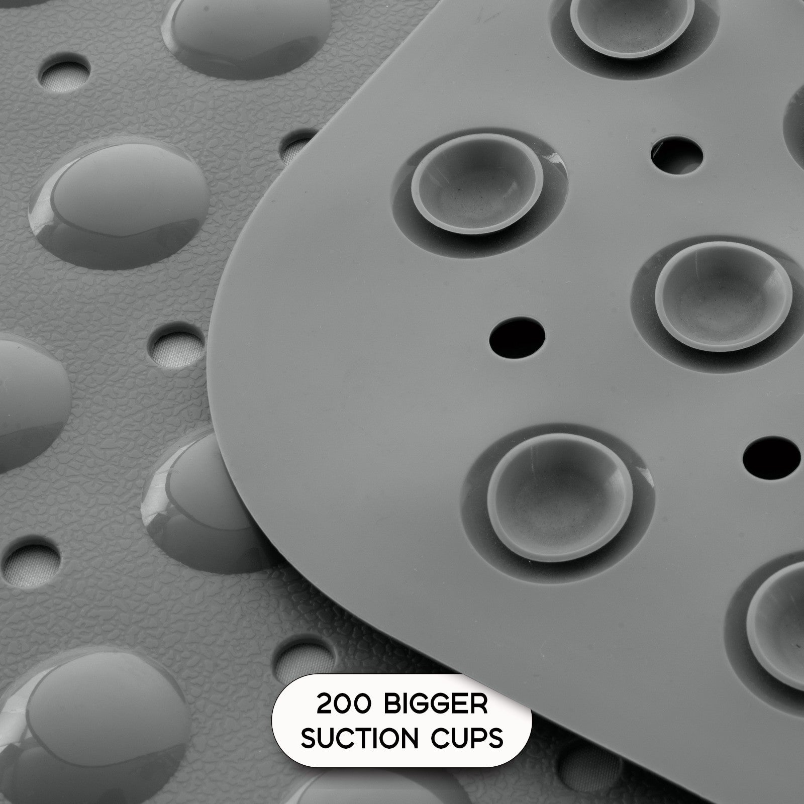 Non-Slip Bath Tub Mat (40 X 16)Inch Extra Long Antibacterial Bathroom Shower Mat