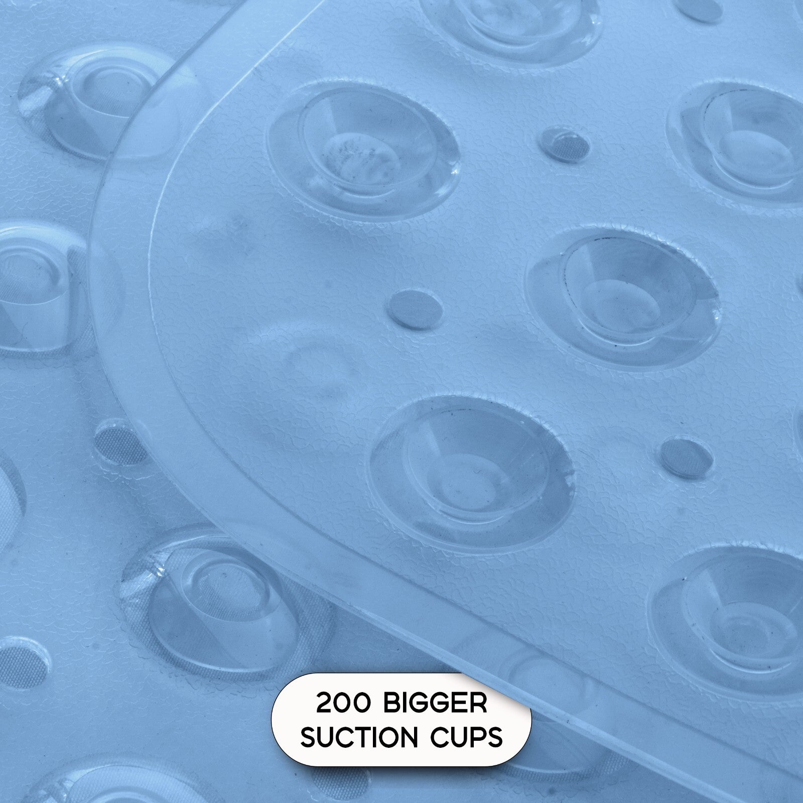 Non-Slip Bath Tub Mat (40 X 16)Inch Extra Long Antibacterial Bathroom Shower Mat