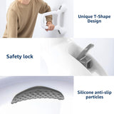 Suction Shower Safety Grab Bar Bathroom Balance Handle Strong Hold for Handicap