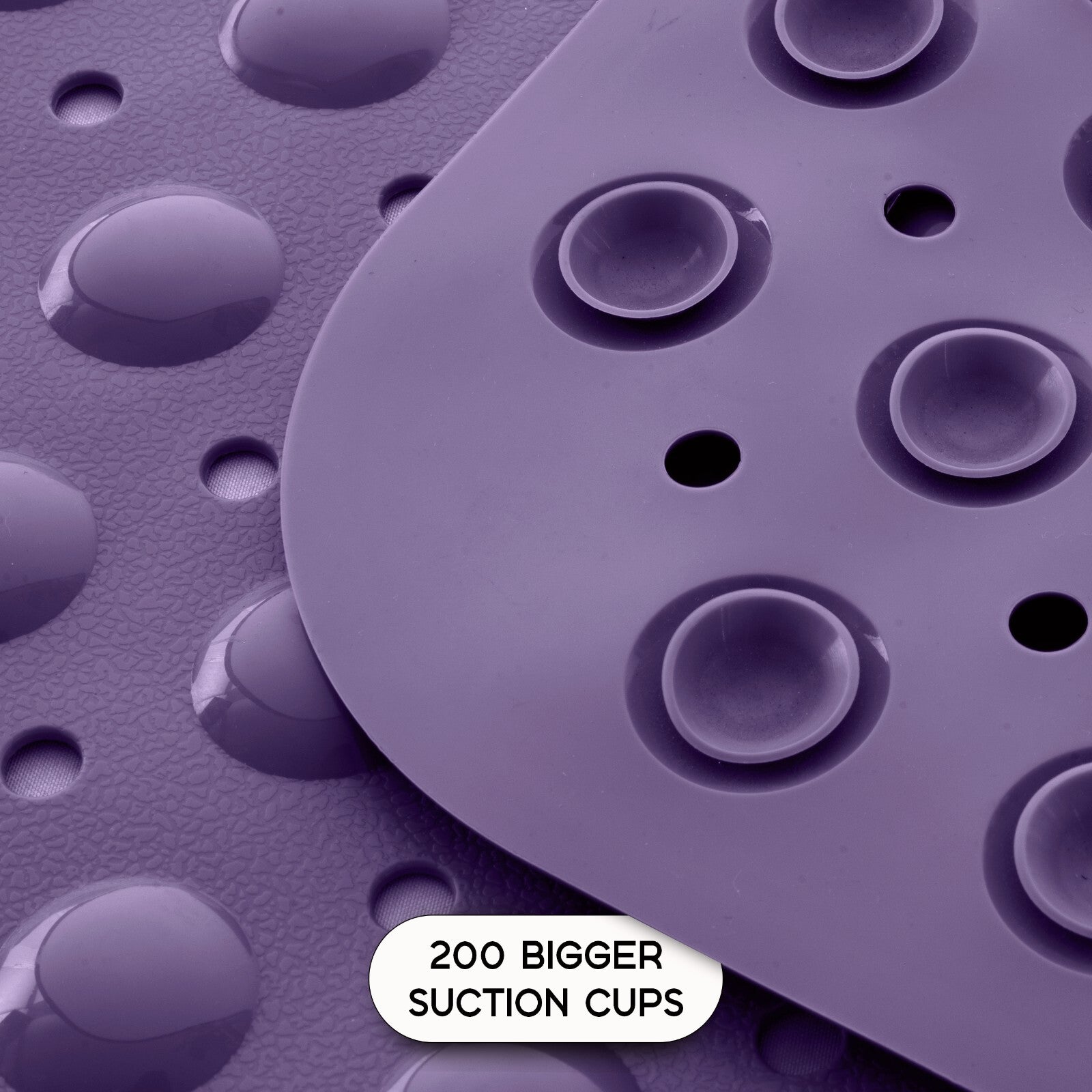 Non-Slip Bath Tub Mat (40 X 16)Inch Extra Long Antibacterial Bathroom Shower Mat