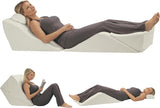 Backmax Foam Bed Wedge Sleep Support System | Sleeping Pillow Wedge and Leg Elevation Pillows | Mattress Wedge for Acid Reflux | Backrest Wedge Pillows for after Surgery (28-Inch Backmax Only)