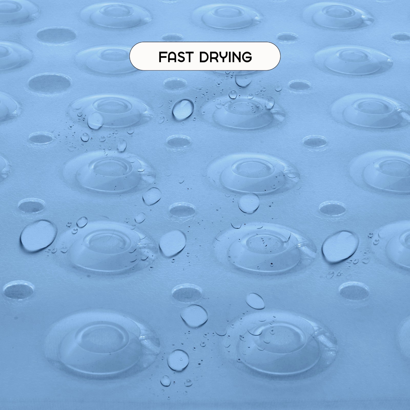 Non-Slip Bath Tub Mat (40 X 16)Inch Extra Long Antibacterial Bathroom Shower Mat