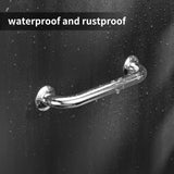 Shower Grab Bar 2 Pack,Stainless Steel Bathroom Grab Bar Shower Bath Handle G...