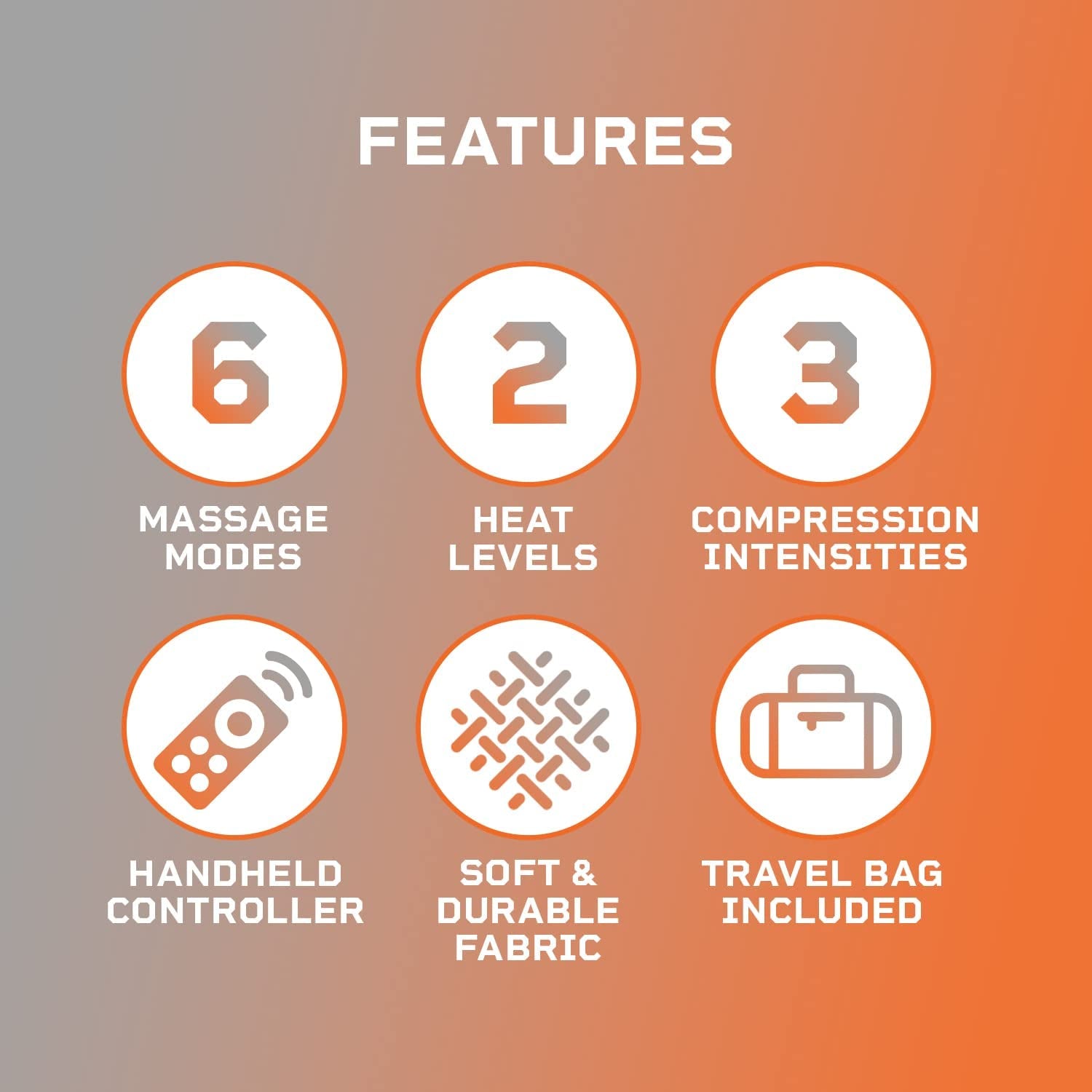 Leg Massager - Foot, Leg, Calf and Thigh Compression Massager for Circulation - with Heat and Compression Pain Relief for Foot & Knee Pain - Tall Extra Wide, Birthday Valentine?S Gift Her Him