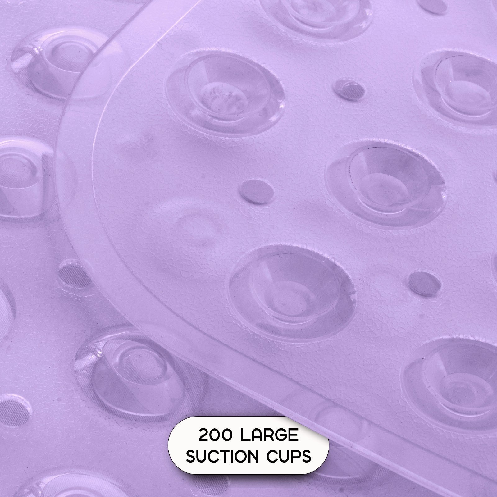 Non-Slip Bath Tub Mat (40 X 16)Inch Extra Long Antibacterial Bathroom Shower Mat