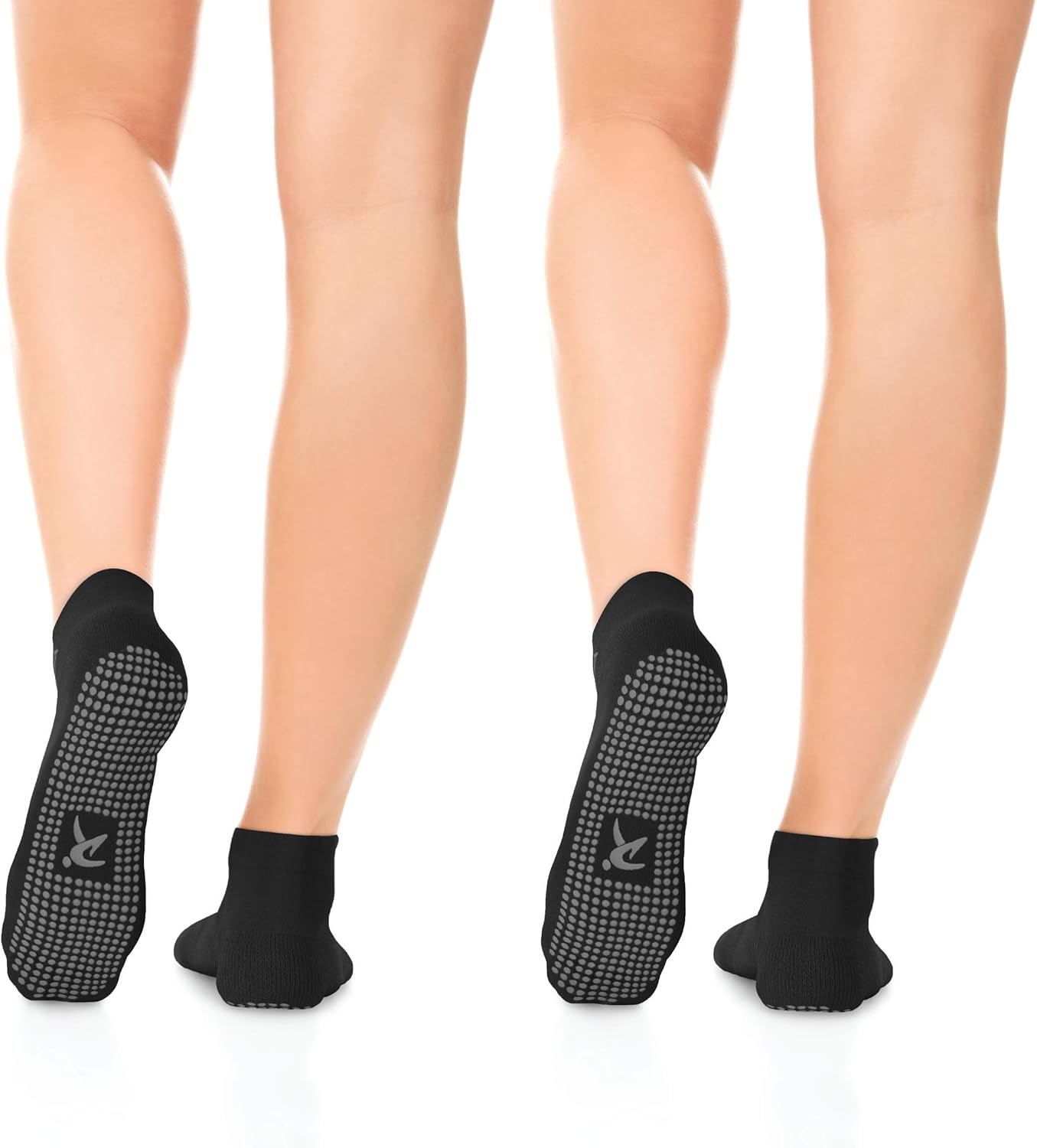 Grip Socks for Women & Men - Sticky anti Slip Non Skid - Perfect for Yoga, Pilates, Barre, Hospital, Labor