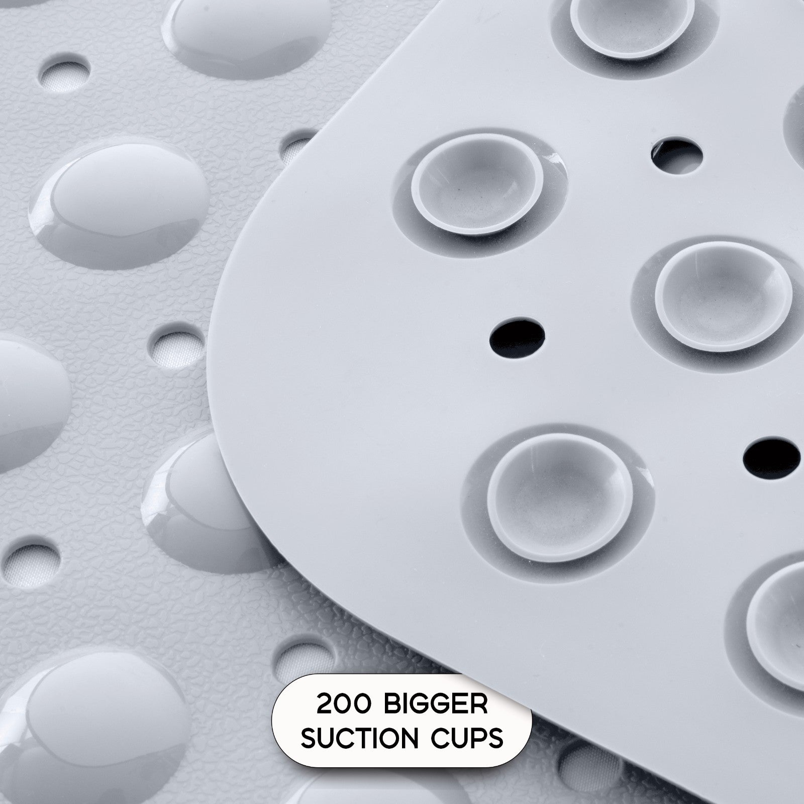 Non-Slip Bath Tub Mat (40 X 16)Inch Extra Long Antibacterial Bathroom Shower Mat