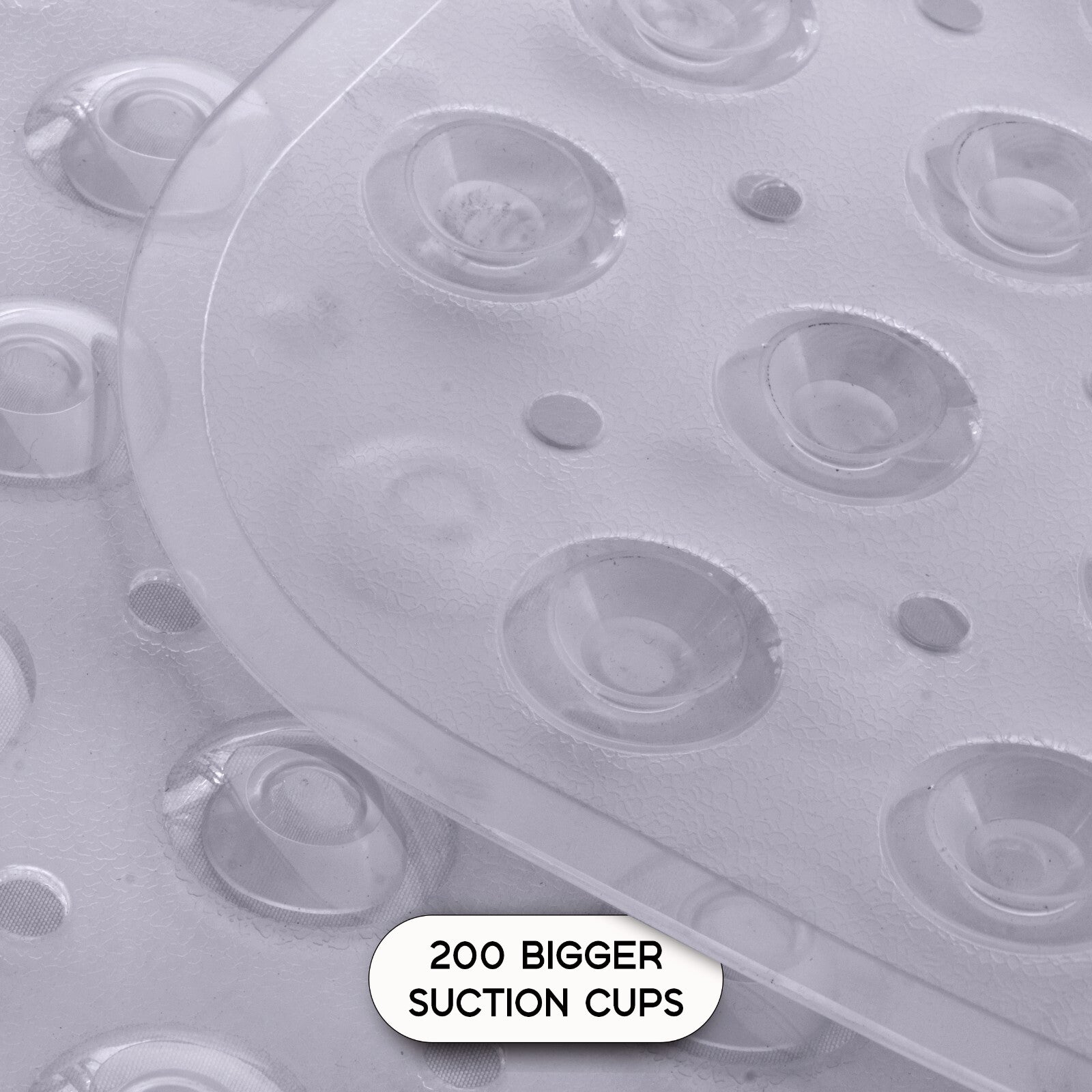 Non-Slip Bath Tub Mat (40 X 16)Inch Extra Long Antibacterial Bathroom Shower Mat