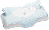 Memory Foam Cervical Pillow, Ergonomic Contour Pillow for Neck and Shoulder Pain Relief, Orthopedic Sleeping Bed Pillows for Side, Back and Stomach Sleepers