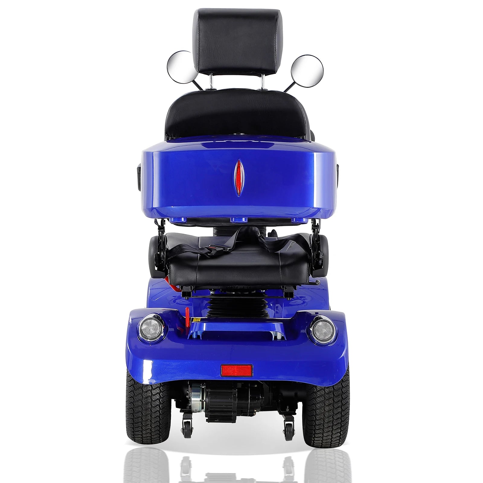 BSH Heavy Duty Mobility Scooter for Seniors with Electromagnetic Brake,800W Motor 330LBS Capacity Electric All Terrain Powered M