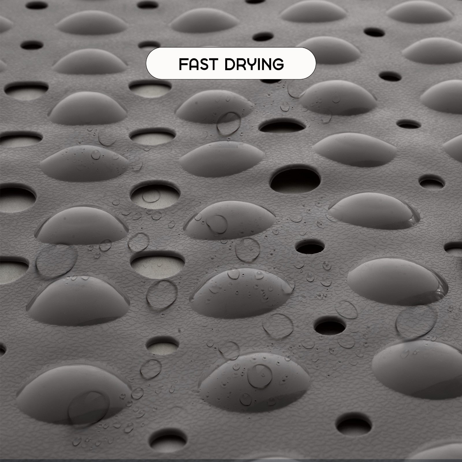 Non-Slip Bath Tub Mat (40 X 16)Inch Extra Long Antibacterial Bathroom Shower Mat