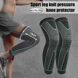 1Pc Knee Support Brace Compression Long Full Legs Sleeve Arthritis Running Gym Sport Knee Pads