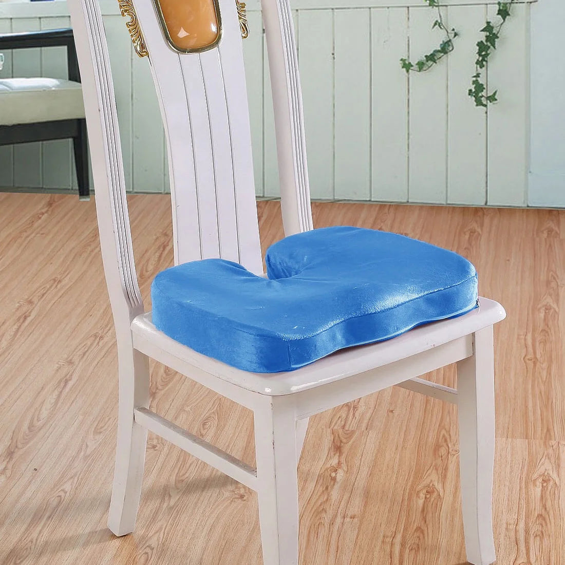 Medium Firm Memory Foam Coccyx Seat Cushion Support Pillow Sciatica Pain Relief Car Office Chair