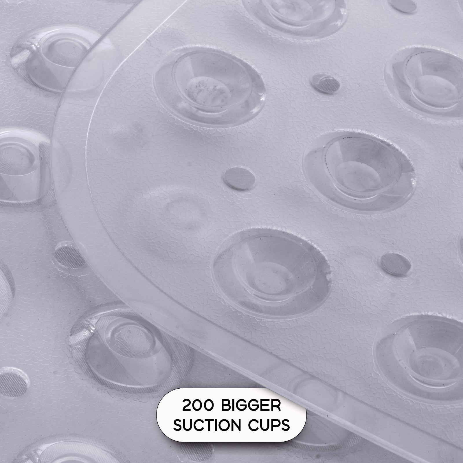 Non-Slip Bath Tub Mat (40 X 16)Inch Extra Long Antibacterial Bathroom Shower Mat