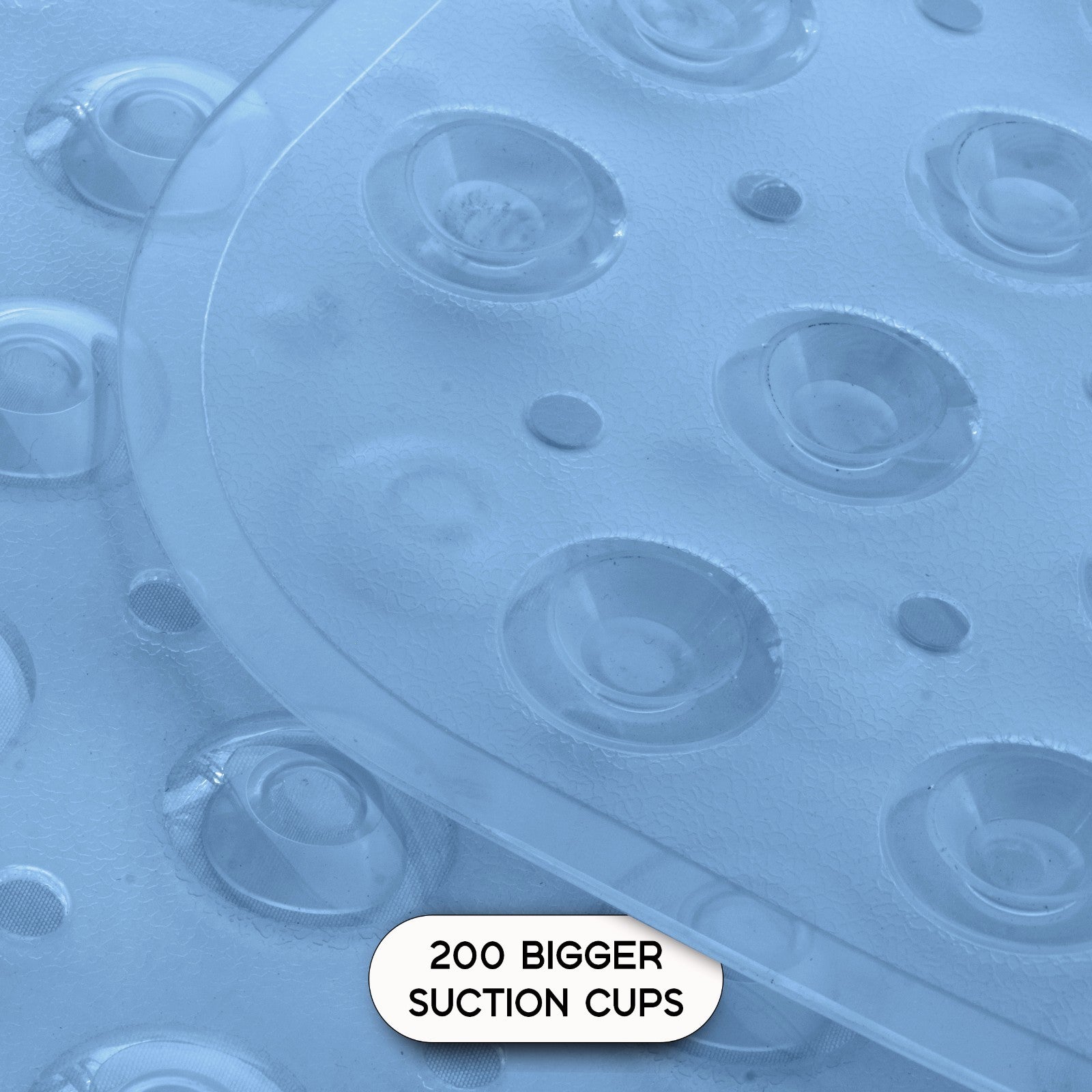 Non-Slip Bath Tub Mat (40 X 16)Inch Extra Long Antibacterial Bathroom Shower Mat