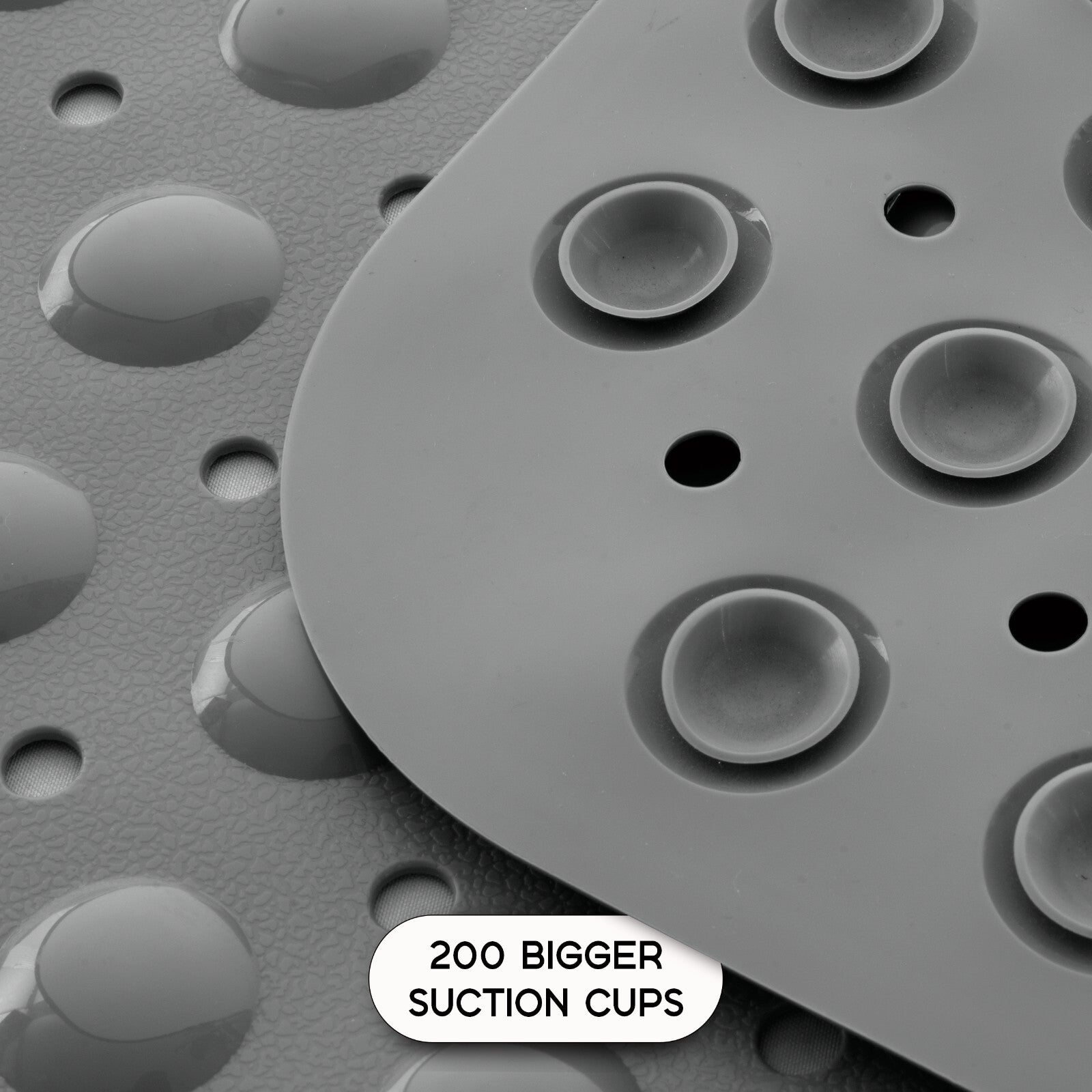 Non-Slip Bath Tub Mat (40 X 16)Inch Extra Long Antibacterial Bathroom Shower Mat