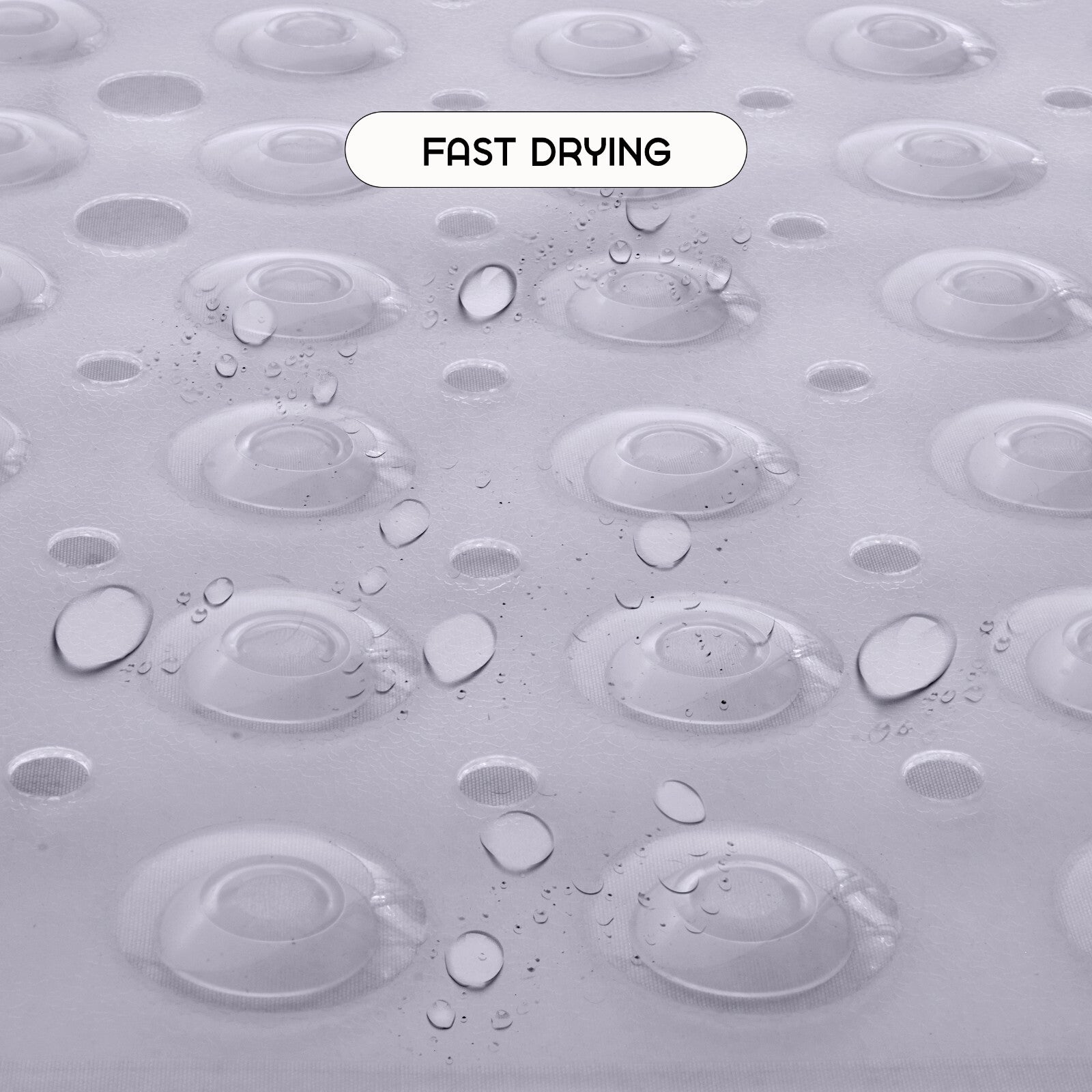 Non-Slip Bath Tub Mat (40 X 16)Inch Extra Long Antibacterial Bathroom Shower Mat