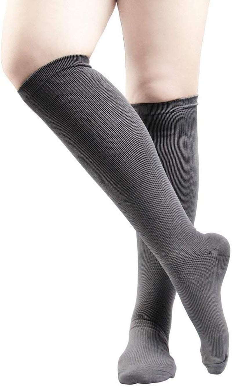 Graduated Compression Support Socks (3 Pair) Men Women Sports Medical
