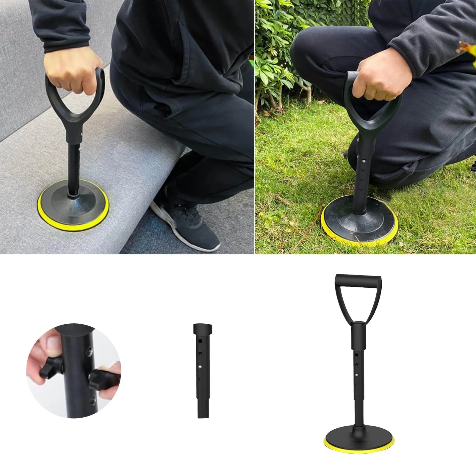 Stand Assist Aid for Elderly, Height-Adjustable Standing Aids & Supports, Device to Help Elderly Stand Up, Stand Assist Devices for People with Knee Problems, People with Disabilities Standup Helper