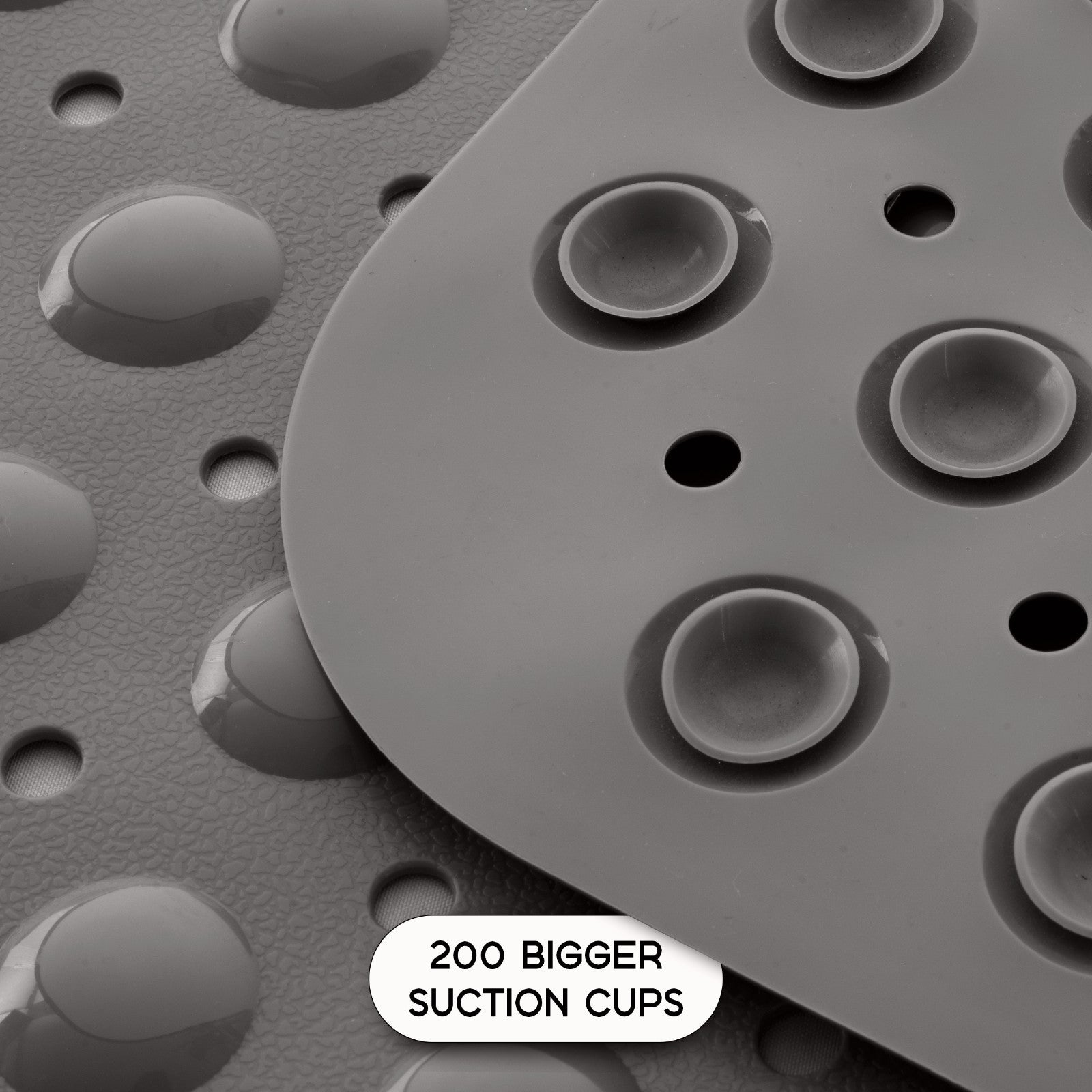 Non-Slip Bath Tub Mat (40 X 16)Inch Extra Long Antibacterial Bathroom Shower Mat